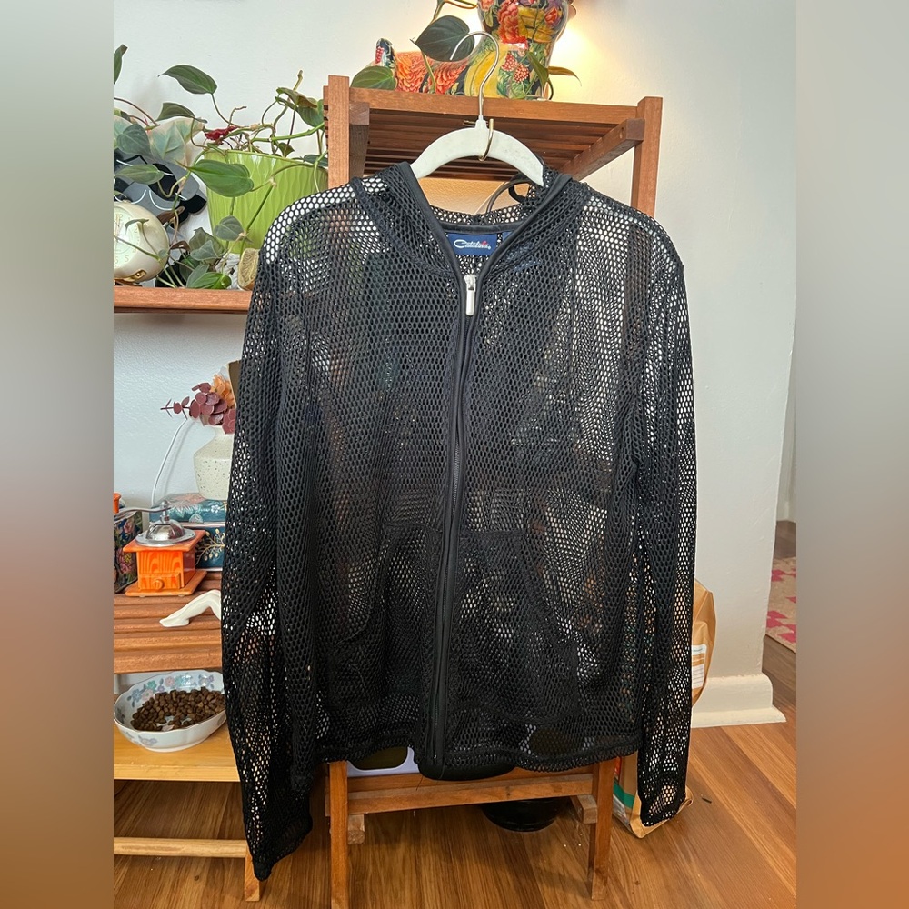 Mesh rave jacket